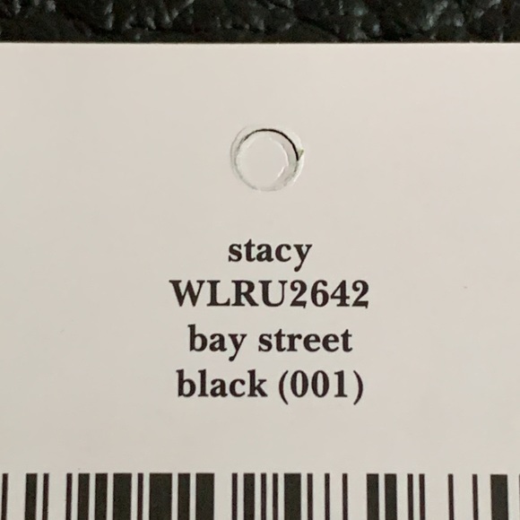 NWT Kate spade stacy Bay Street wallet in black - Picture 5 of 5